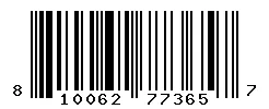 810062773657 barcode