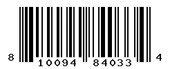 UPC barcode 810094840334