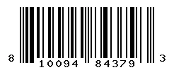 UPC barcode 810094843793