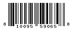 UPC barcode number 810095590658