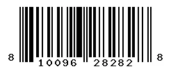 UPC barcode 810096282828