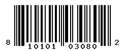 810101030802 barcode
