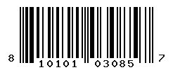 810101030857 barcode