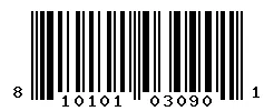 810101030901 barcode