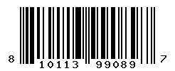 UPC barcode number 810113990897