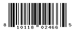 810118024665 barcode