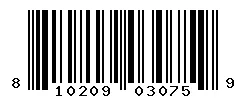 810209030759 barcode