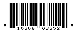 UPC barcode number 810266032529