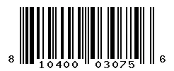 810400030756 barcode