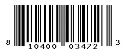 810400034723 barcode