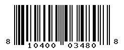 810400034808 barcode