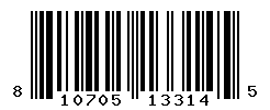 UPC barcode number 810705133145