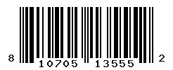 UPC barcode number 810705135552