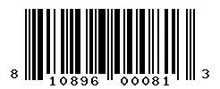 810896000813 barcode