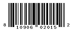 UPC barcode number 810906020152