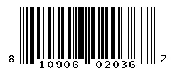 UPC barcode 810906020367