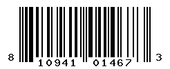 upc 810941014673 barcode image