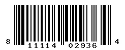 811114029364 barcode