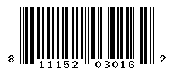 UPC barcode number 811152030162