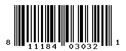 UPC barcode number 811184030321