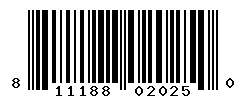 UPC barcode number 811188020250