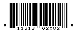 UPC barcode number 811213020828