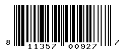 UPC barcode number 811357009277