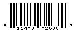 UPC barcode number 811406020666