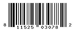 upc 811525030782 barcode image