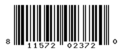 UPC barcode number 811572023720