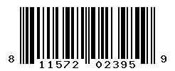 UPC barcode number 811572023959