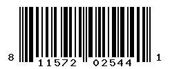 UPC barcode number 811572025441