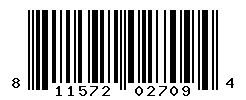 UPC barcode number 811572027094