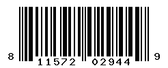 UPC barcode number 811572029449