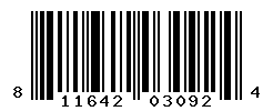 UPC barcode number 811642030924