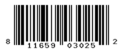UPC barcode 811659030252