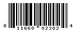 UPC barcode number 811660022024