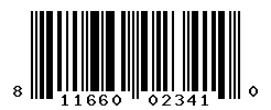 UPC barcode number 811660023410