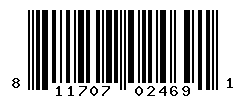 upc 811707024691 barcode image
