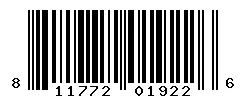 UPC barcode 811772019226