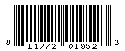 upc 811772019523 barcode image