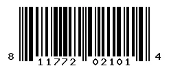 UPC barcode 811772021014
