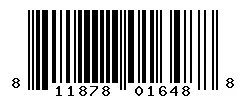 UPC barcode 811878016488