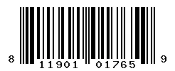 UPC barcode 811901017659