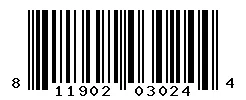 UPC barcode 811902030244