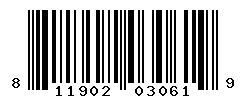 UPC barcode number 811902030619