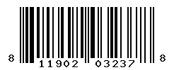 UPC barcode number 811902032378