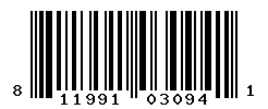 UPC barcode number 811991030941