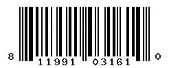 UPC barcode 811991031610