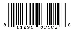 UPC barcode 811991031856